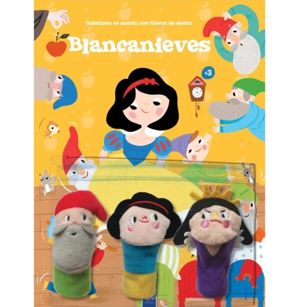 Blancanieves: cuéntame un cuento con titeres de dedos