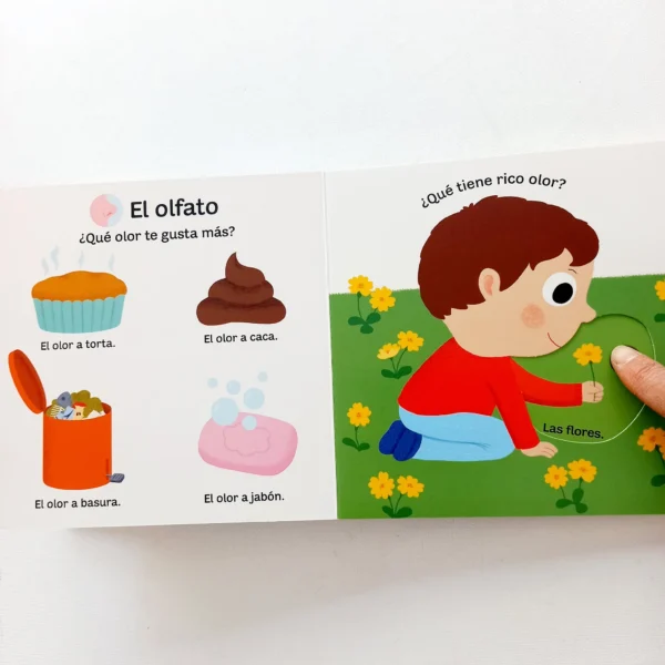 Mi libro de los 5 sentidos - Pequeños curiosos - Image 4