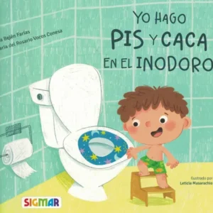 Yo hago pis y caca en el inodoro