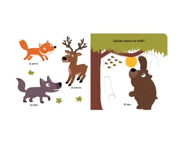 Mi libro de los animales salvajes - Pequeños curiosos - Image 2
