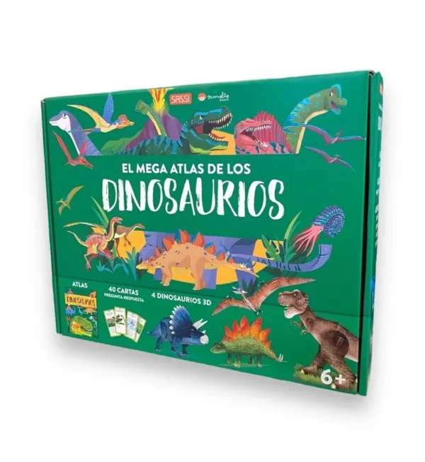 El mega atlas de los Dinosaurios