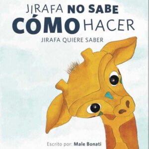 Jirafa no sabe cómo hacer