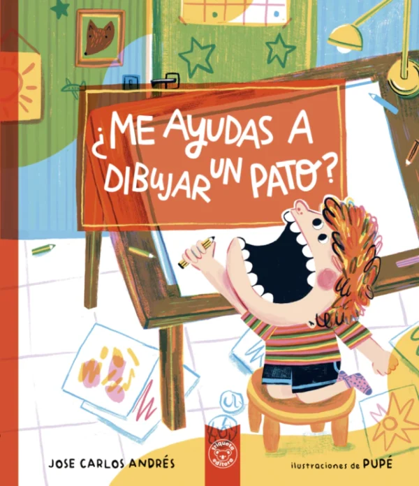 ¿Me ayudas a dibujar un pato?