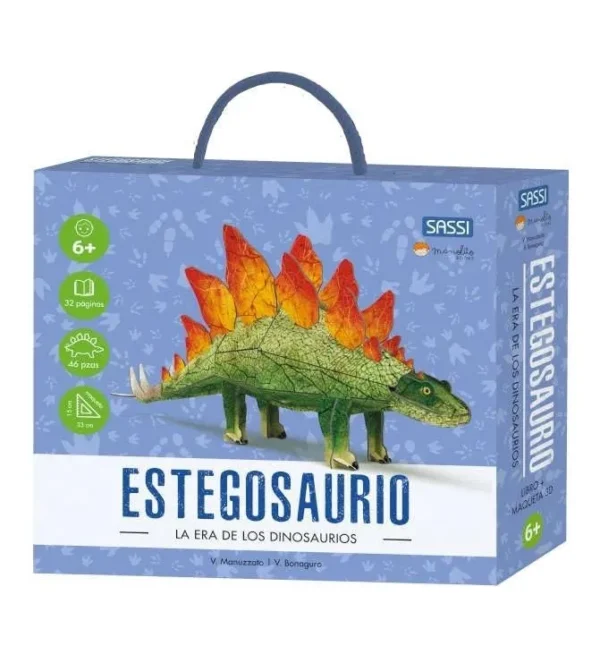 Estegosaurio 3D