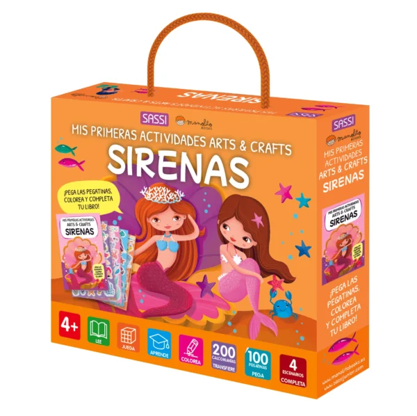 Sirenas - Mis primeras actividades arts & crafts