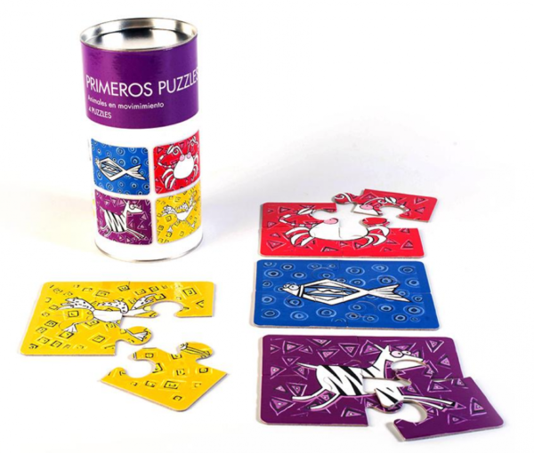 Puzzle Animales en Movimiento