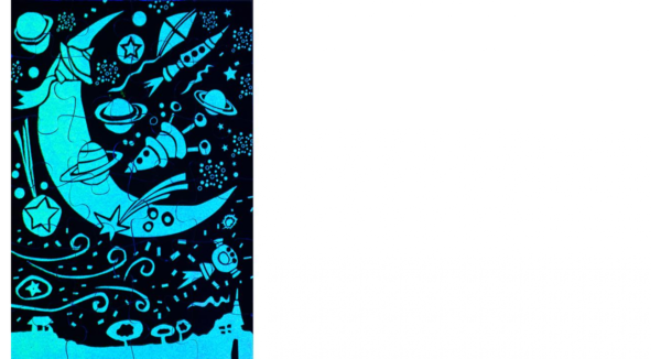 Puzzle Luna Fluorescente - Image 2