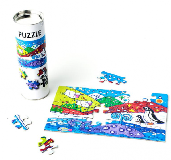 Puzzle Pingüinos