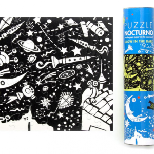 Puzzle Fluorescente Espacial