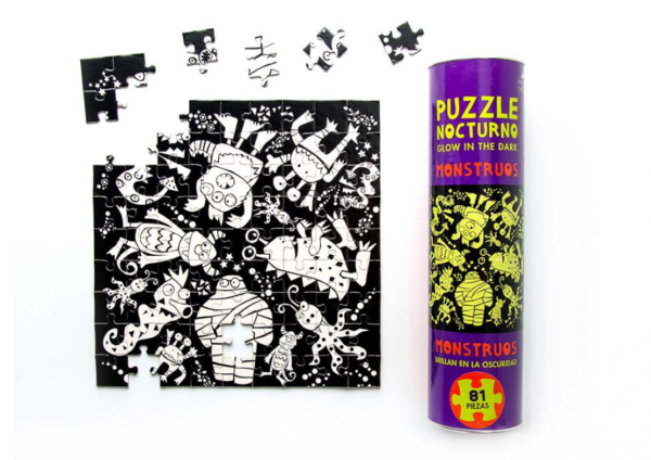 Puzzle Fluorescente Monstruos