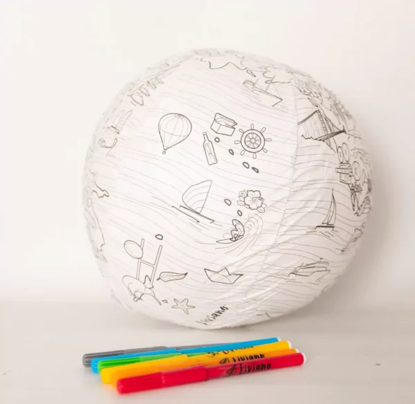 Globo terráqueo grande