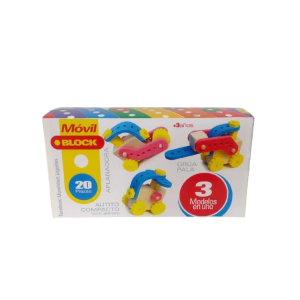 Móvil Block: 3 modelos en 1