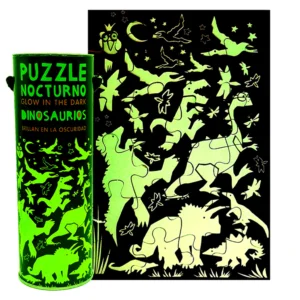 Puzzle Fluorescente Dinosaurios 24 piezas