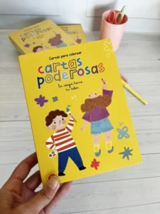 cartas para colorear "la magia tiene tu color" cartas poderosas